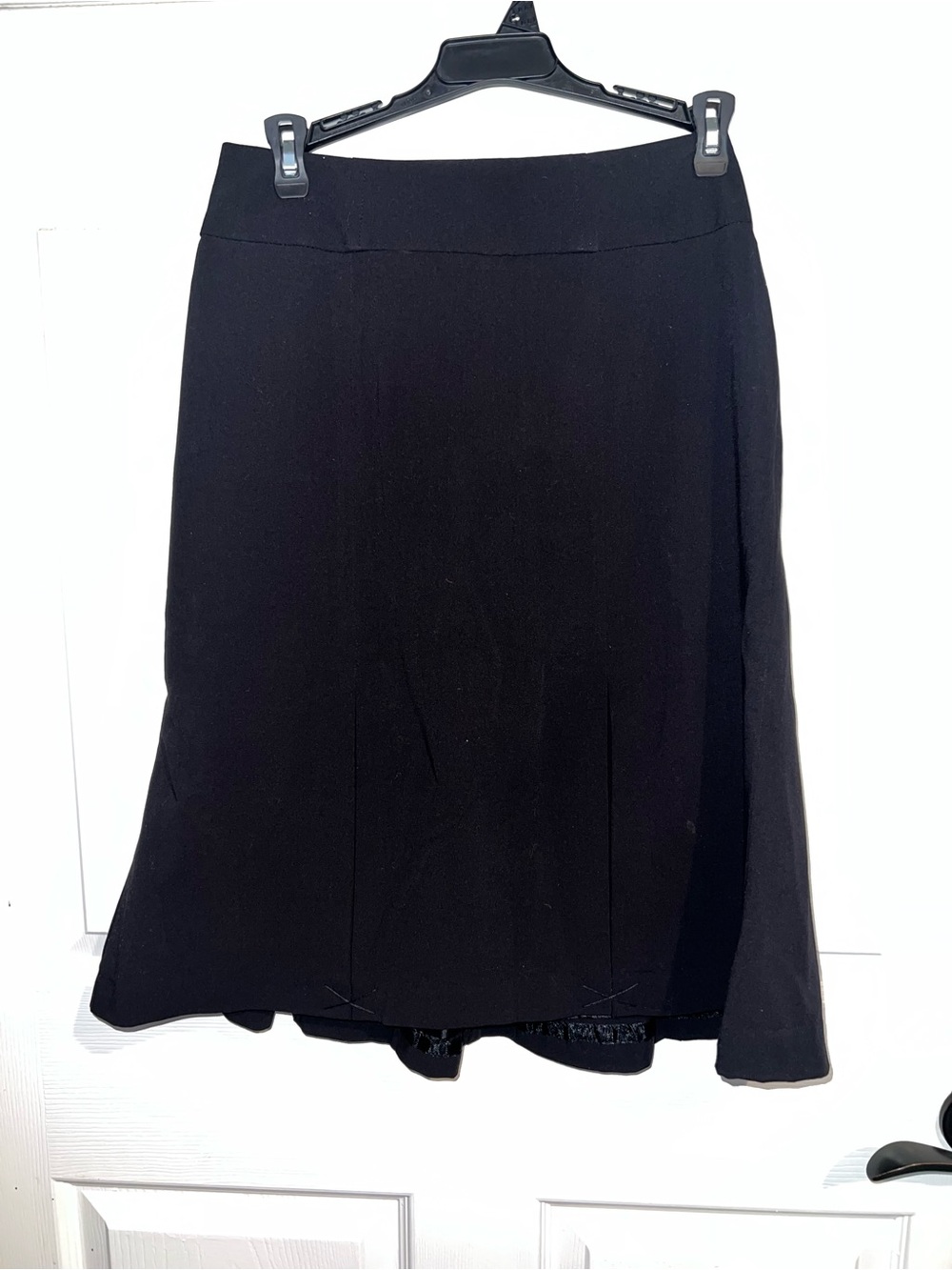 Worthington Black A-Line Midi Skirt